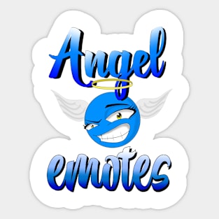 Angel emotes Sticker